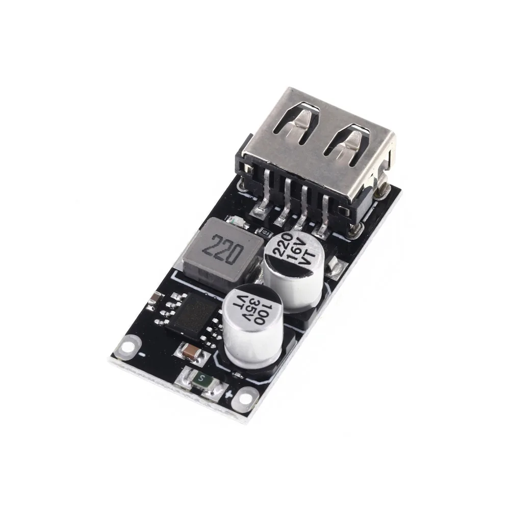 Понижающий модуль быстрой зарядки QC3.0 QC2.0 USB DC-DC понижающий преобразователь 6-32 В