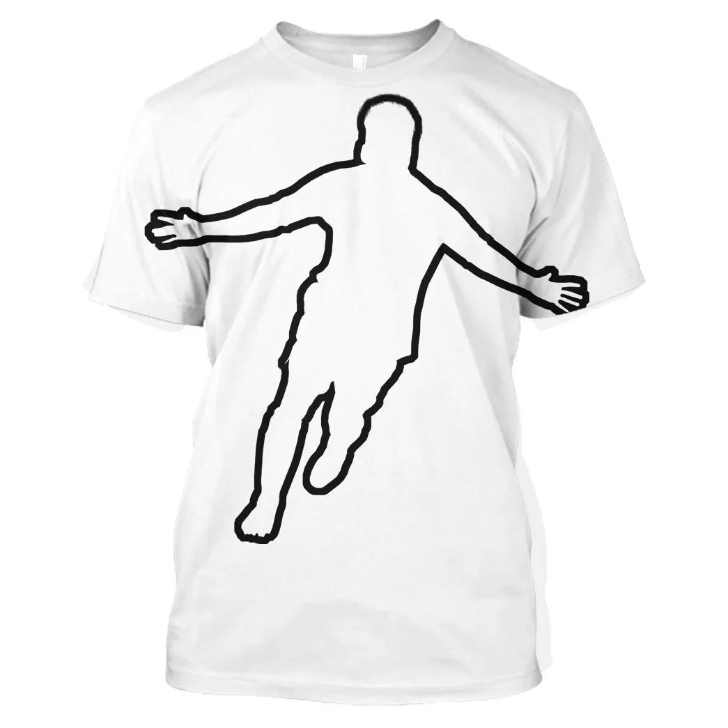

Jumeast 3D Graphic Tees Oversized Football Jersey Printed Men T Shirt Sweat Manga Gym Soccer Cartoon Star Sportswear Premium Boy