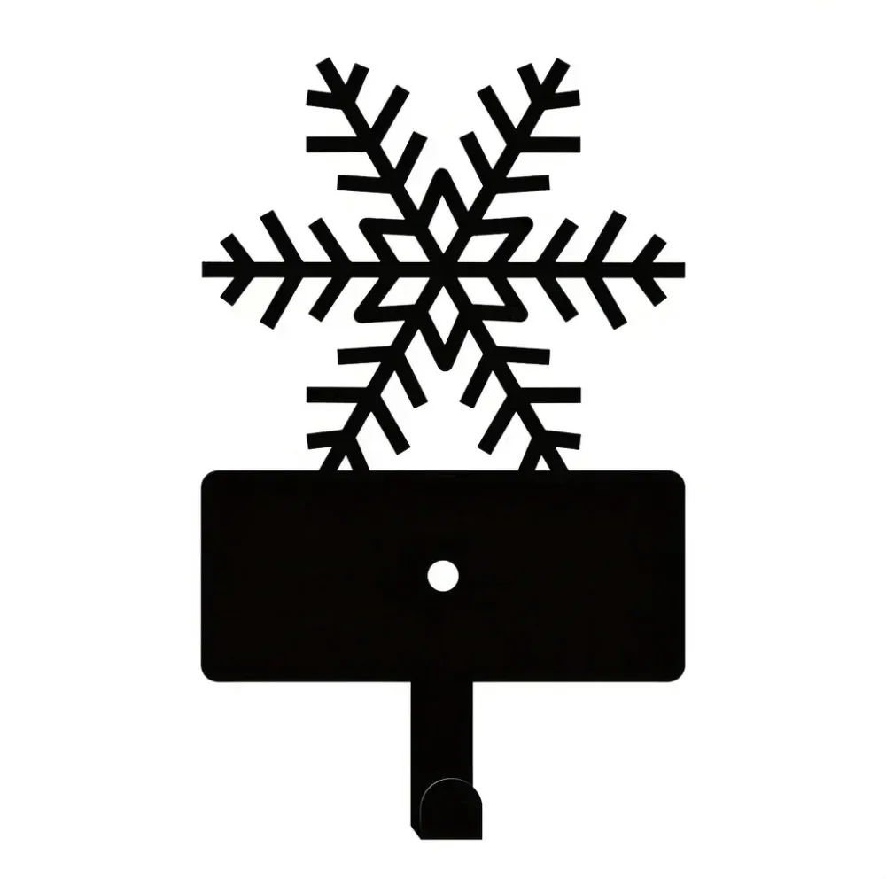 Великолепный изысканный металлический крючок-снежинка — Majestic для держателя