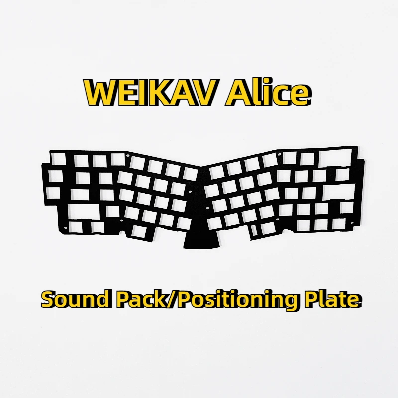 WEIKAV Алиса позиционирование пластина/звуковой пакет для механической клавиатуры