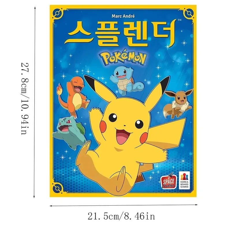 Фото Настольные игры Pokémon Dobble Splendor: стратегическая семейная игра-головоломка для вечеринок, подарки на день рождения и праздники для мальчиков и девочек №2