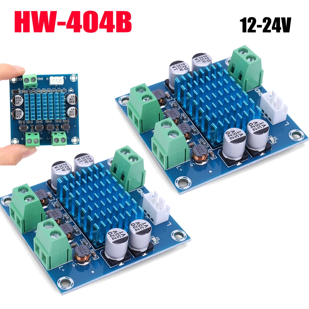 Цифровой аудиоусилитель, встроенный MP3 модуль усиления, 12 В, 24 В, 30 Вт, панель громкоговорителя