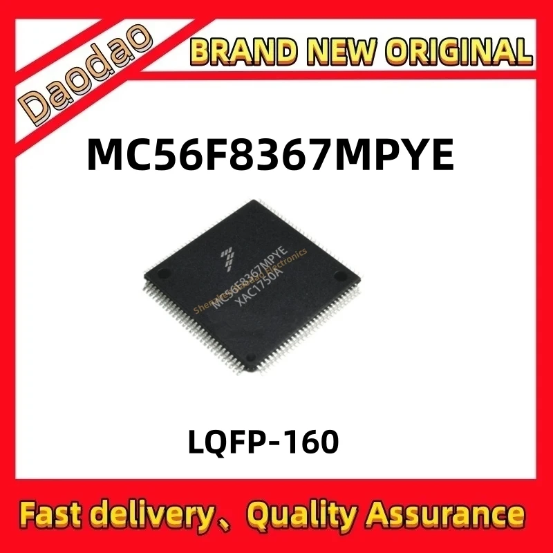 

Quality Brand New MC56F8367MPYE MC56F8367 MC56F IC MCU Chip LQFP-160