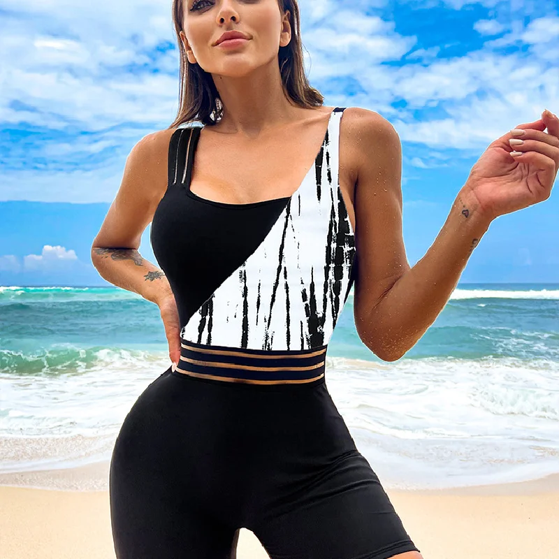 Цельный купальник HOGAO 2023