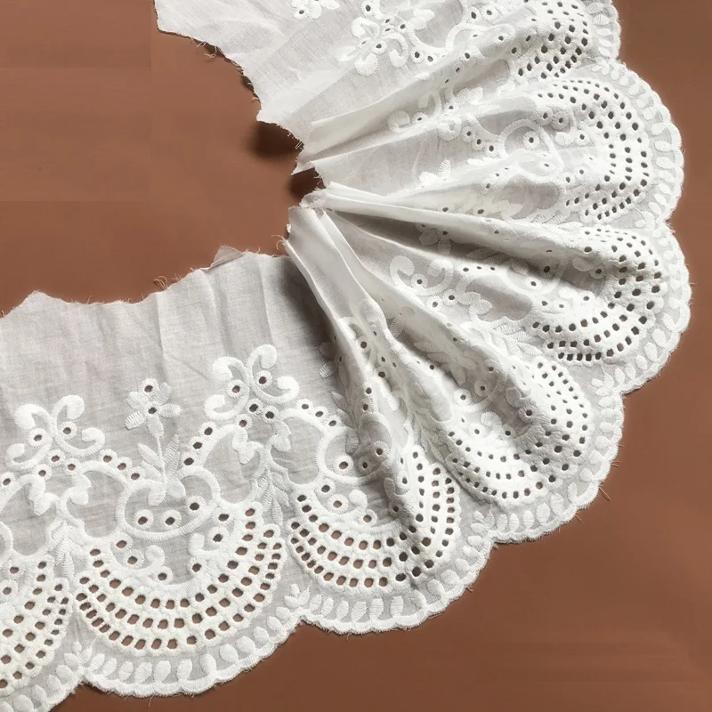 5 ярдов/партия вышитая кружевная скатерть 20 см/33 см