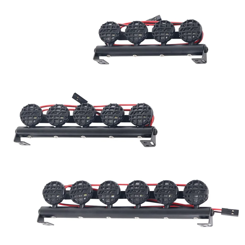 

Светодиодная световая балка на крышу для 1/10 RC Crawler Axial SCX10 90046 Traxxas TRX4 Redcat GEN8 RGT 86100 Tamiya CC01