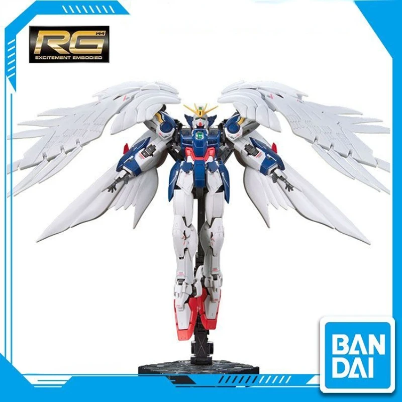 

Аниме модель периферийного Gundam Bandai, сборная Модель RG 17 1/144 Wing Zero Angel Flying Wing Gundam, новая версия