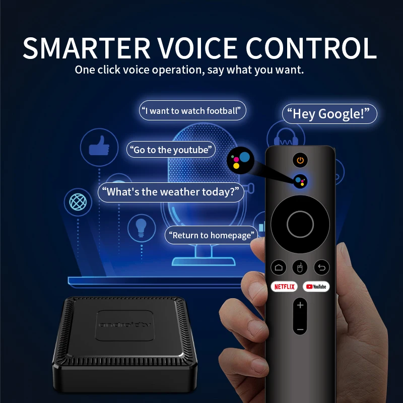 Q7 H313 Smart TV Box Android 10 8 ГБ/16 ГБ 3D телеприставка HD 6K WIFI 6 Ethernet 100M Bluetooth 5.2 tv box