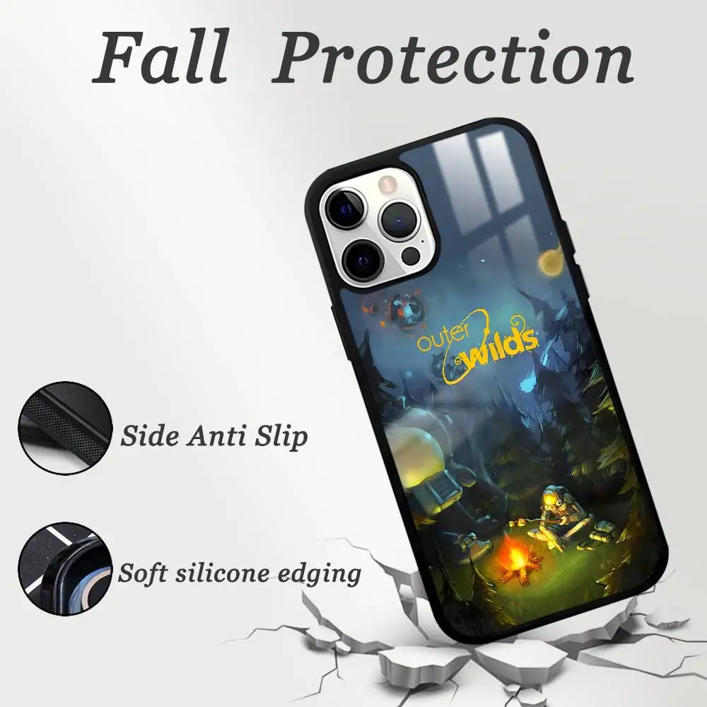 Фото Чехол для телефона O-Outer Wilds MagSafe Magnetic для iPhone 16, 15, 14, 13, 12, 11 Pro Plus Max Mini, беспроводное зарядное устройство Funda №5