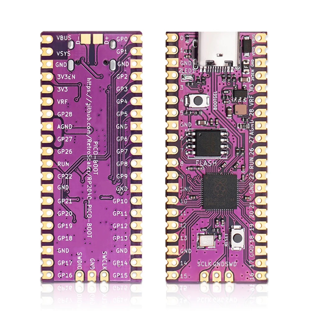 

Для Raspberry Pi PicoBoot Pi Pico Board IPL, сменный чип модели RP2040, USB TYPE-C, двухъядерный, КБ, ARM и 16 Мб, для игровой консоли