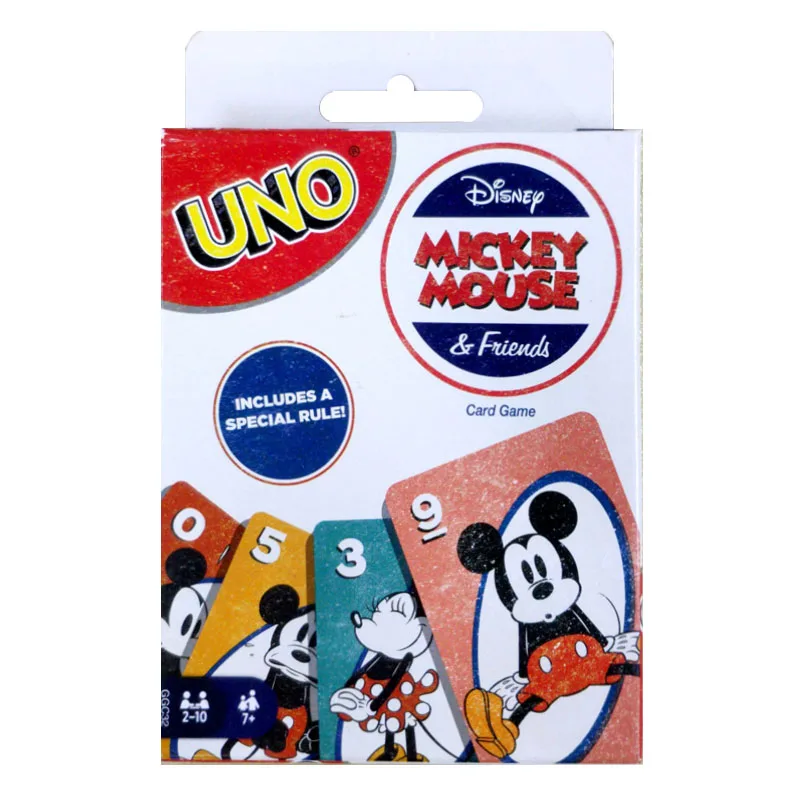 Одна застежка! Настольные игры игральные карты Тачки Disney Микки Маус настольная