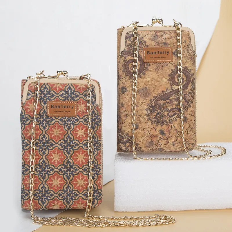 

Wood Grain Women Small Shoulder Bags PU Leather Girls Mini Crossbody Messenger Bag Ladies Multifunction Phone Purse Zipper Flap