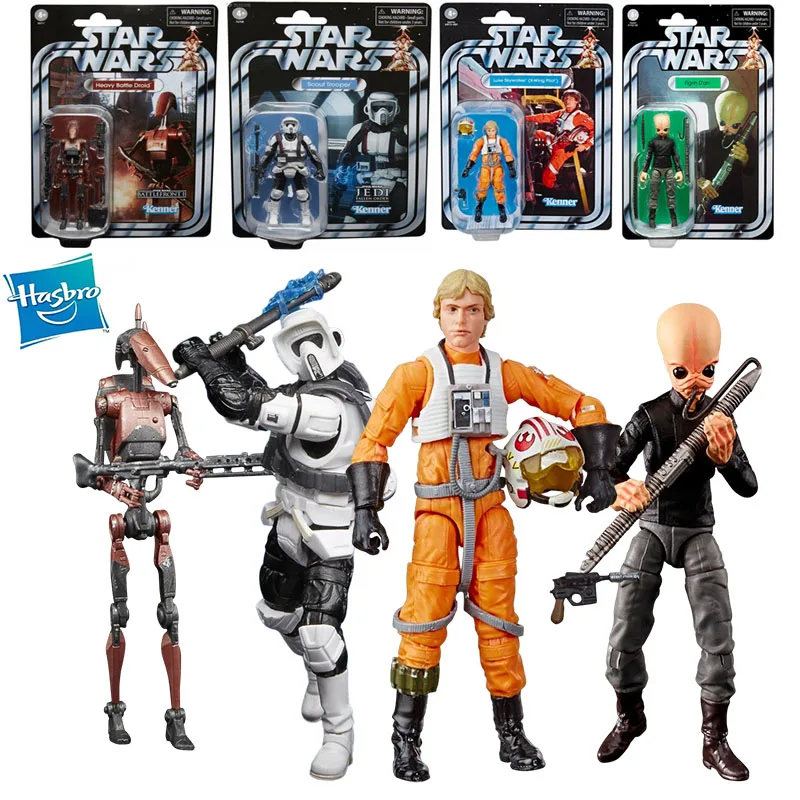 

Оригинальный комплект модели Habro Звездные войны Винтажная Коллекция Люк Скайуокер аниме экшн-фигурки модели игрушки подарки для мальчиков