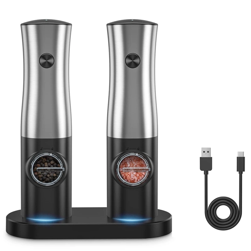 

Электрический фотографический перезаряжаемый автоматический фрезерный станок для соли и перца с фотографией