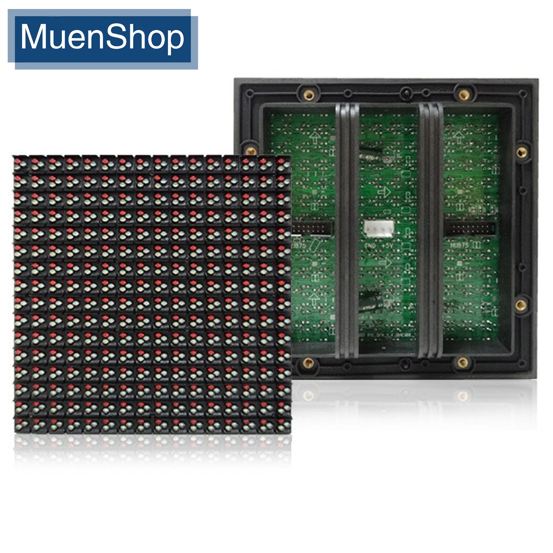 

Модуль светодиодного дисплея RGB DIP P10 наружный 160x160 мм