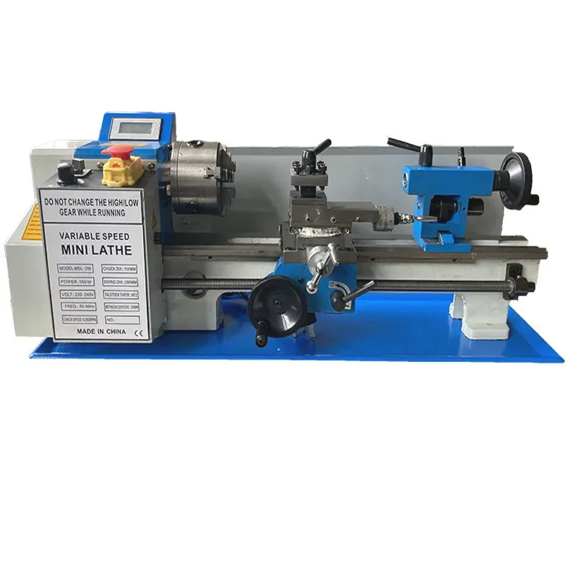 Токарный станок для дома маленький обычный CJ0618*350Mini DIY ручной высокоточный