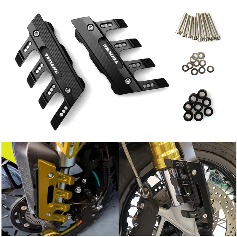 

Motorcycle Front Fender Side Protection Guard Mudguard Sliders Lower Fork Protector For Yamaha XT1200Z/E super Tenere Accessorie
