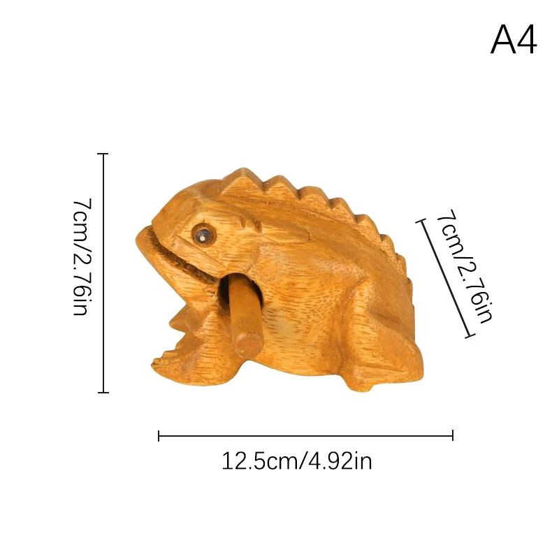 

Деревянная статуэтка лягушки