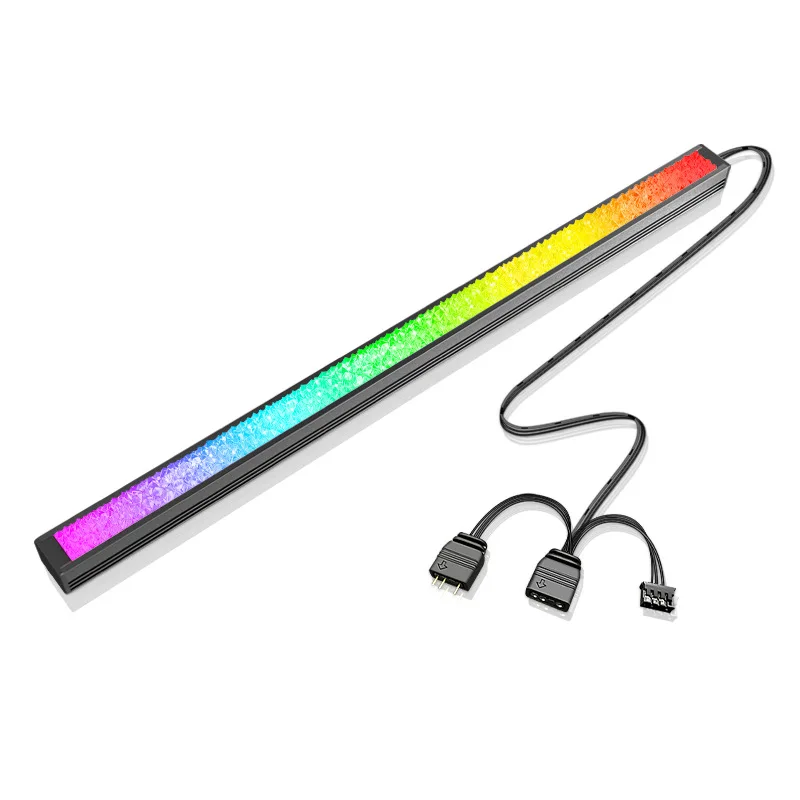 COOLMOON 30 см RGB PC чехол из алюминиевого сплава Светодиодная лента магнитная