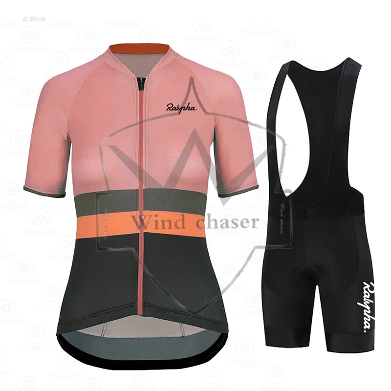 

2022 Summer Cycling Jersey Set Women Team Bicycle Cycling Clothing Mountain Bike Uniform Wear Racing Bicycle Clothes Raphaful