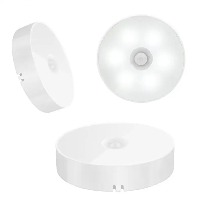 

Usb Rechargeable Home Bedroom Intelligent Wall Lamp Motion Sensor Energy-saving Led Night Light Cabinet Light