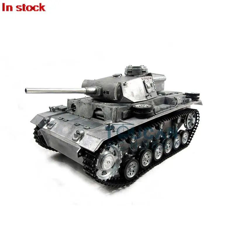 

RC Tank Mato 1/16 Full Metal 1223 German Panzer III BB Shooting Version RTR RC Model Toys Radio as Gifts TH00653-SMT4