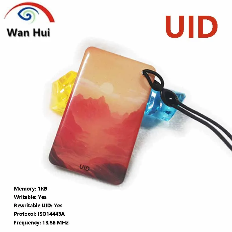 

RFID перезаписываемый брелок UID 13,56 МГц