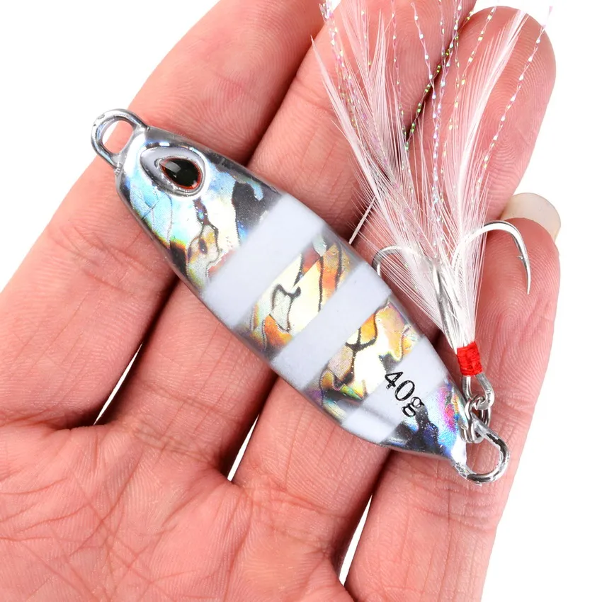 Приманка рыболовная Aorace металлическая, 10-40 г, 1 шт.