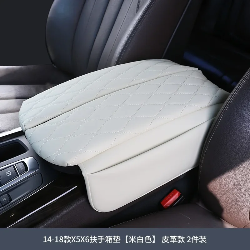 

Чехол на центральную консоль для BMW X5 F15 2014-2018 X6 F16 2015-2019, подлокотник автомобиля, коврик из мягкой кожи, поддержка локтя, подушка для подлокотника