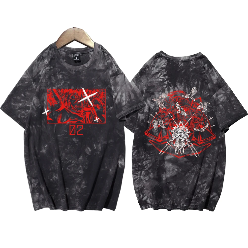 

Модная аниме футболка с принтом Zero Two Robot Armor, топы с коротким рукавом