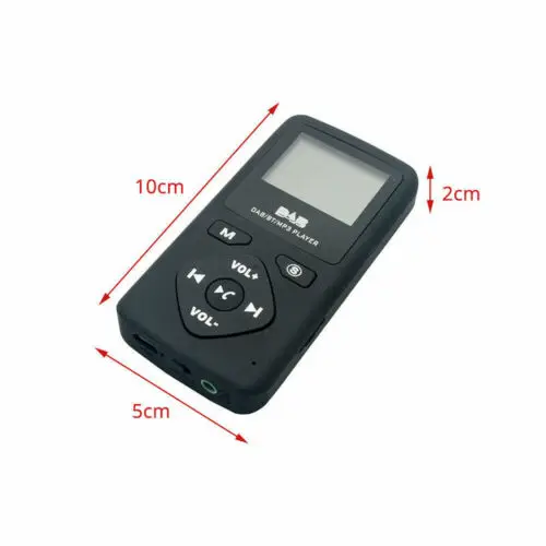 Portable Digital Audio DAB/DAB+ FM Radio Earphone Bluetooth MP3 Player DAB-P7 Pocket DAB Radio