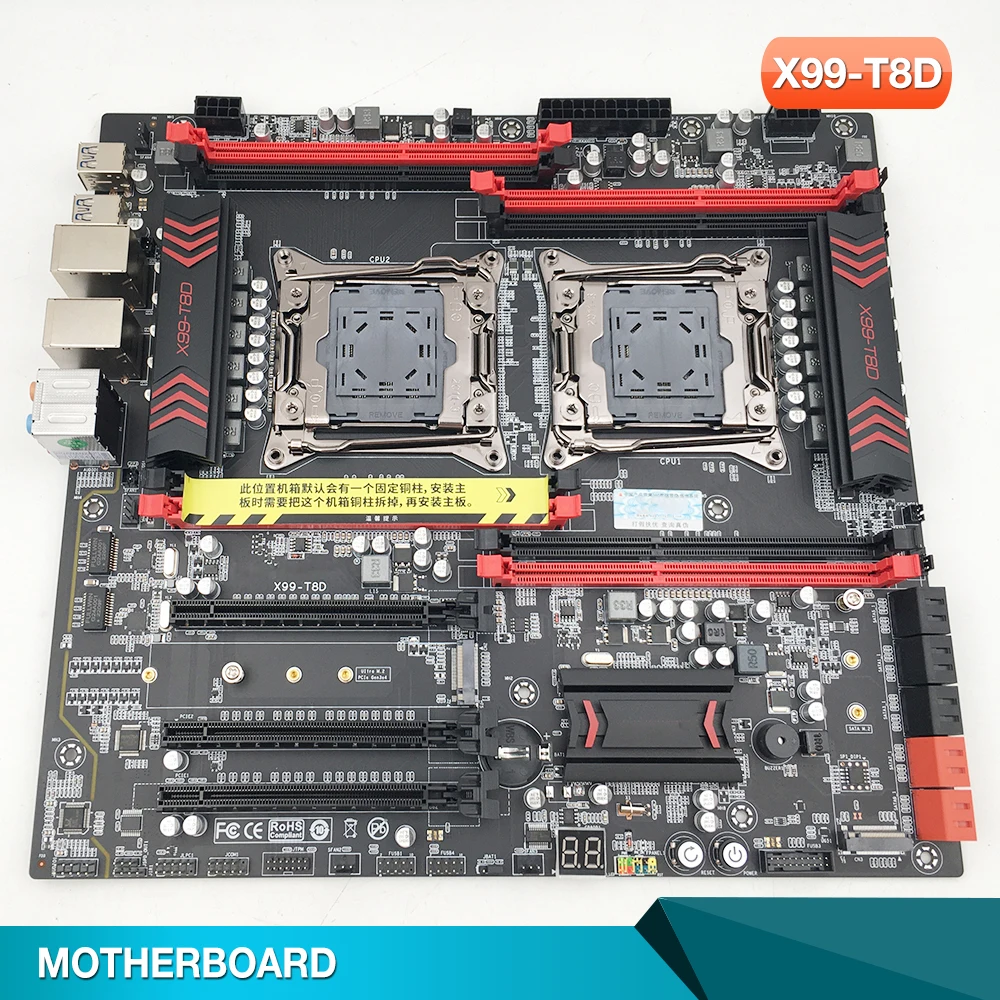 

X99-T8D для материнской платы HUANANZHI LGA2011-3 DDR3 2676 2696 V3