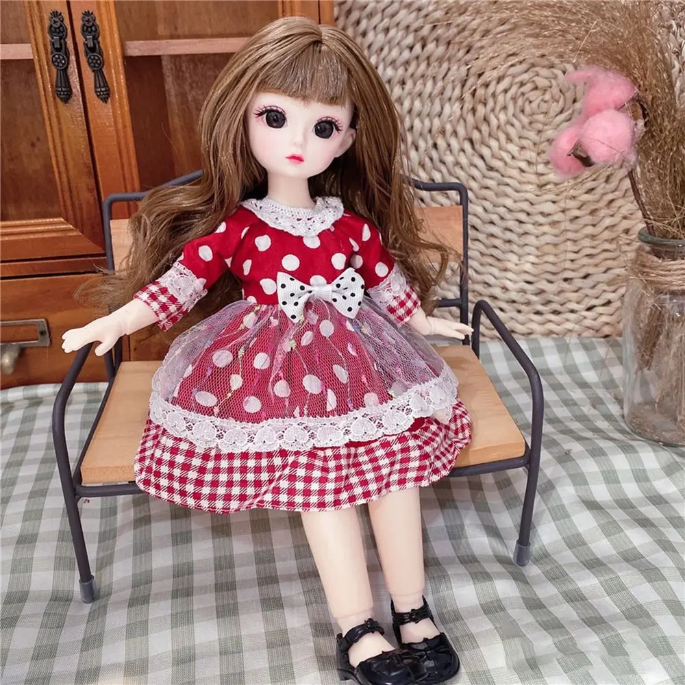 Кукольное платье принцессы для 30 см 1/6 BJD куклы 21 съемный шарнир аксессуары наряд