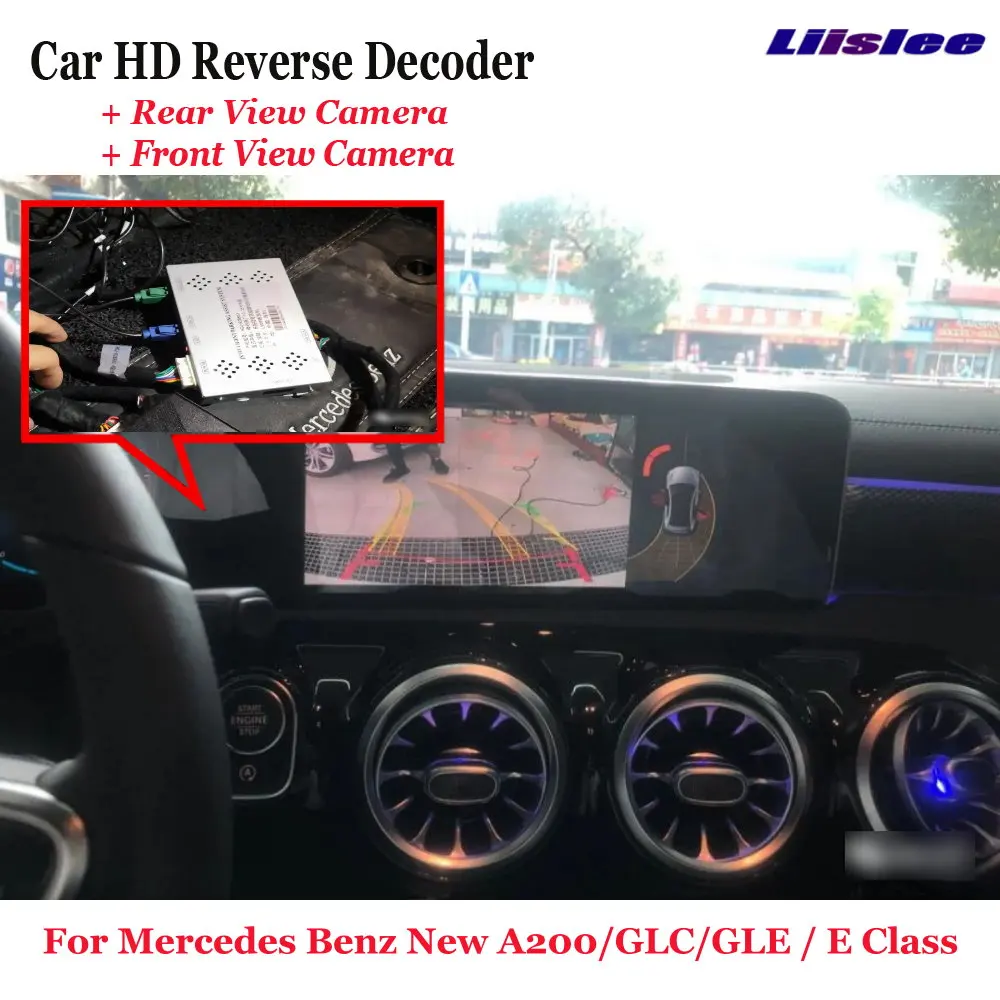 

DVR Reverse Image Decoder Rearview Front 360 Camera For Mercedes Benz New A200/GLC/GLE / E Class Car Original 10.2/12.3 Inch