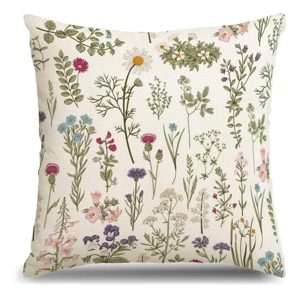 Наволочки «Ромашка и письмо в сельском стиле»