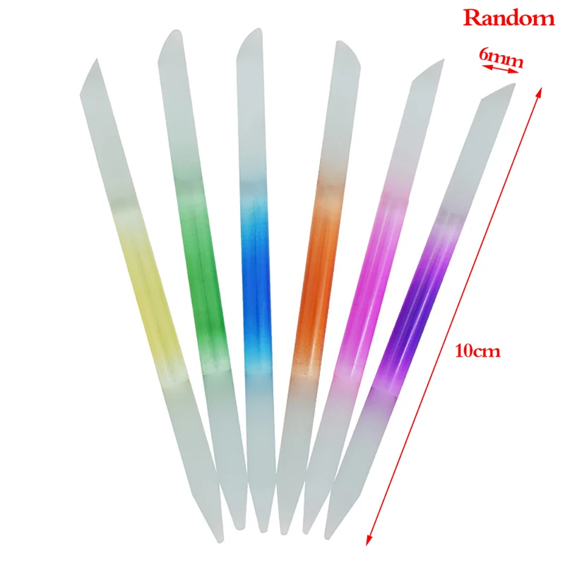

1Pcs Glass Cuticle Pusher Nail Manicure Stick Precision Filing Cuticle Remover Pedicure Manicure Nails Accessories