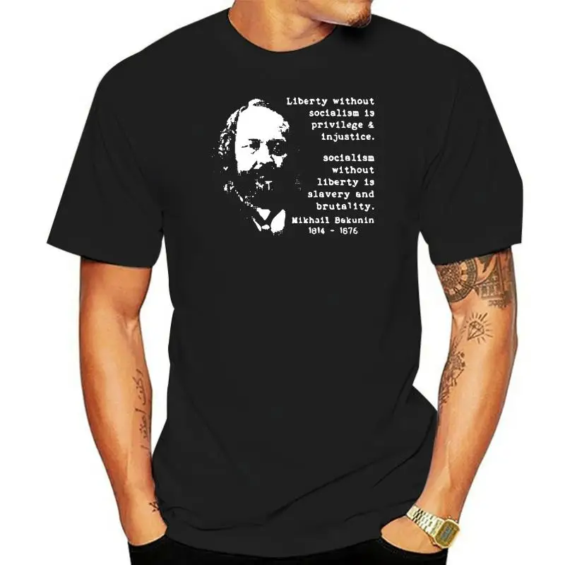 

Printed Short Sleevetc0027 Politica Socialismo Bakunin Socialista 3D Printed Top Quality Tee Shirt Short Sleeve Tee 016869