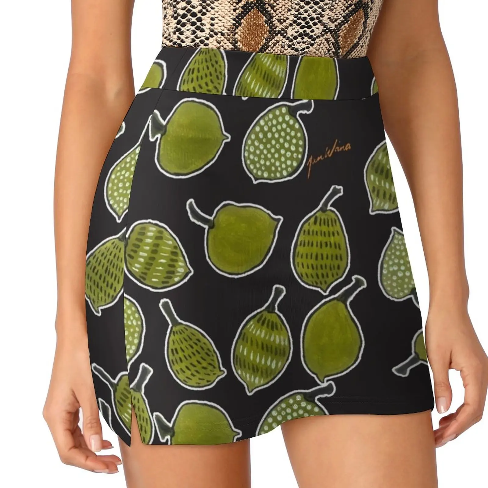 Jumulu-Boab Nuts Женская юбка со скрытыми карманами Теннисная Юбки для гольфа