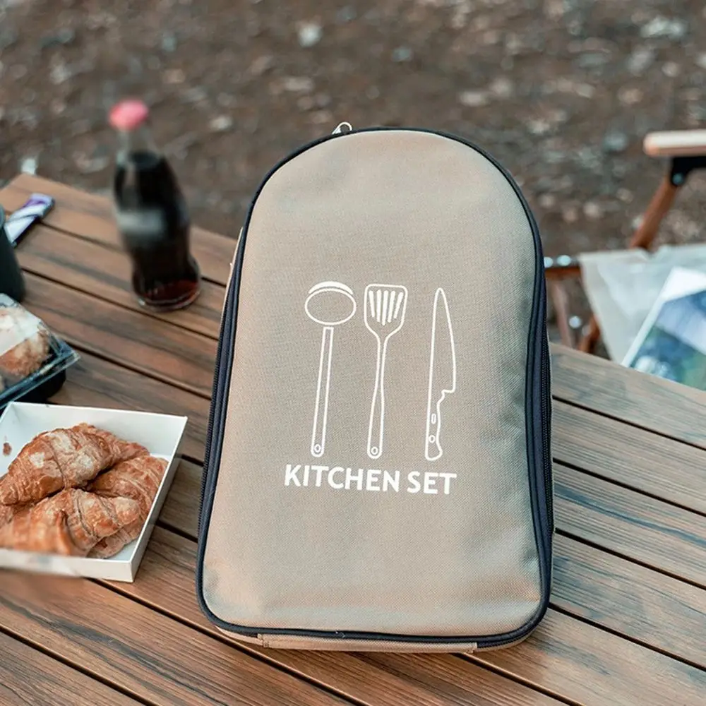 

Supplies Kitchen Ware Travel Tableware Pouch Tableware ​Storage Bag Cookware Storage Cutlery Storage Bag Utensil Organizer