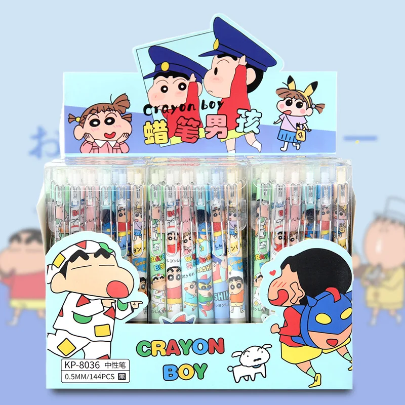 

12 шт. аниме кавали карандаш Shin-Chan нохара химария нохара Shiro Action Kamen шариковая ручка нейтральная ручка искусственная ручка подарок для детей