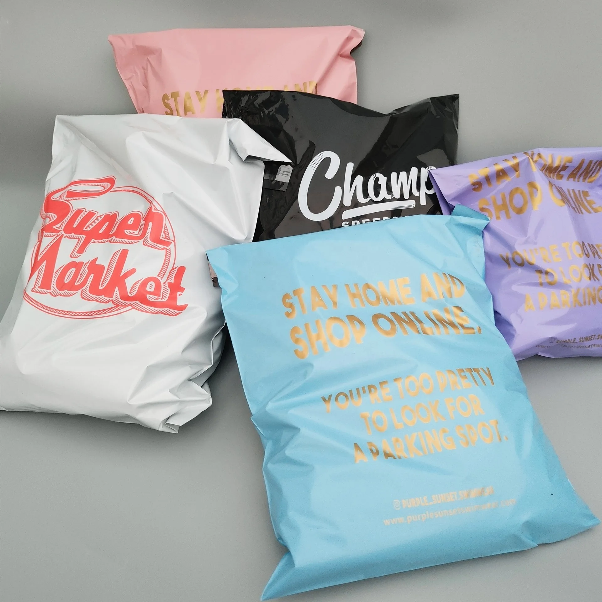 Packaging Waterproof Packaging Product Express Bags Print Your Own Logo