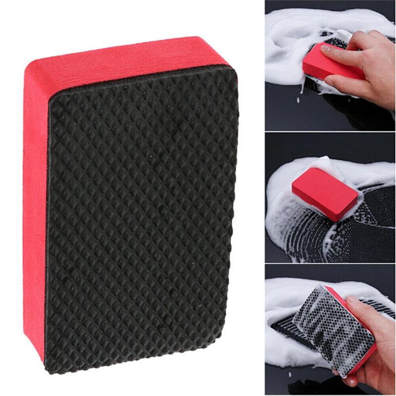 

1PC Car Magic Clay Bar Pad Decontamination Sponge Block Cleaner Cleaning Eraser Wax Polish Pad Auto Washing Tool Accessories