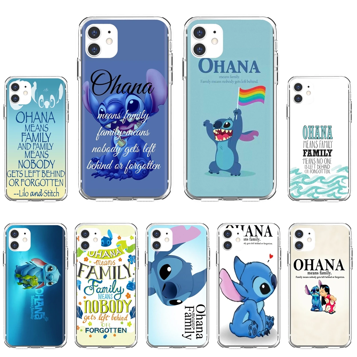 Чехол для телефона Ohana означает семью Лило Стич Вдохновленный Xiaomi Redmi Note 10 10s 3S 4 4X 5