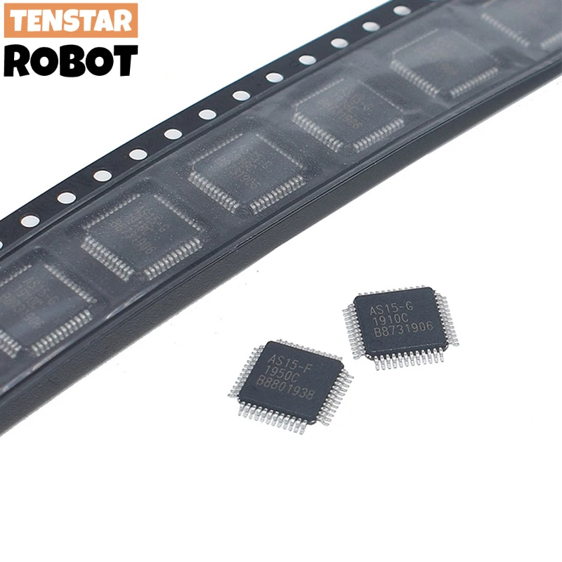 5PCS AS15-F AS15F AS15-G AS15G QFP48 AS15 LCD chip E-CMOS