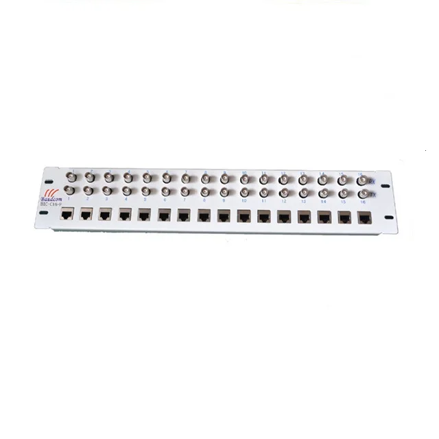 

16 E1 BNC and RJ45 RJ48 Connectors