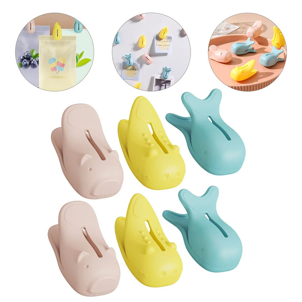 

6pcs Packages Clips Chip Clips Potato Chip Clips Kitchen Clips Chip Clips Clips Clips