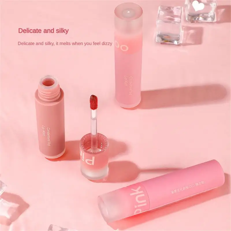 

Fog Matte Lip Glaze Does Not Fade Non-stick Cup Lasting Moisturizing Lipstick White Student Maquillajes Para Mujer Makeup