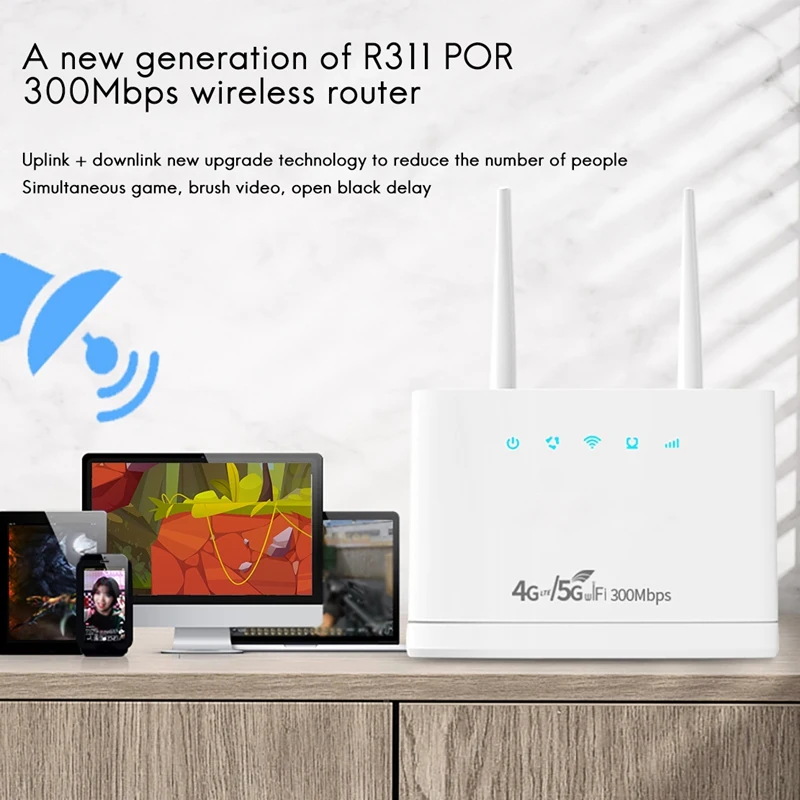 Wi-Fi-роутер R311pro 300 Мбит/с европейская вилка |