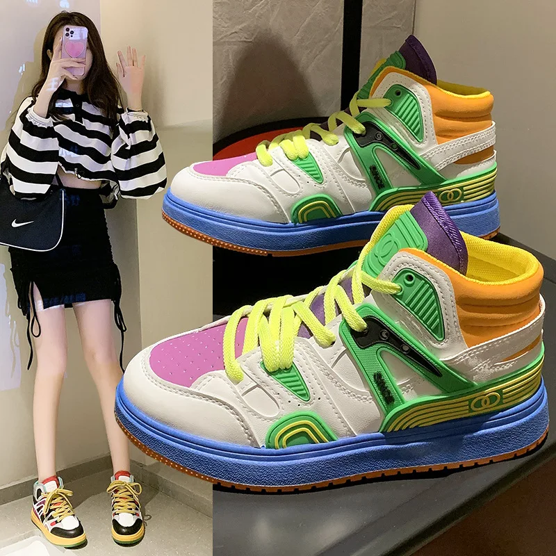 

Women's Chunky Sneakers Comfortable Breathable Running Shoes Outdoor Sport Fashion Mens Basketball Shoes Casual Shoes Zapatos