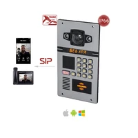 tcpipsiponvif multi unit video intercom system for apartment building door phone